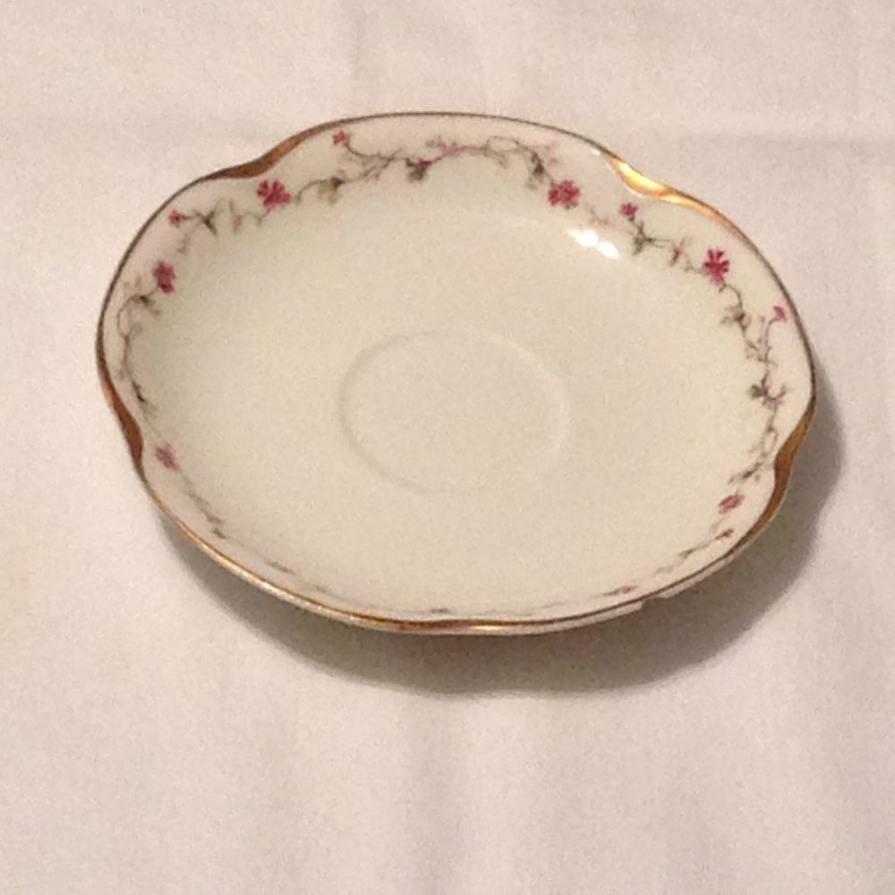 Haviland France Limoges Saucer Gold Trim